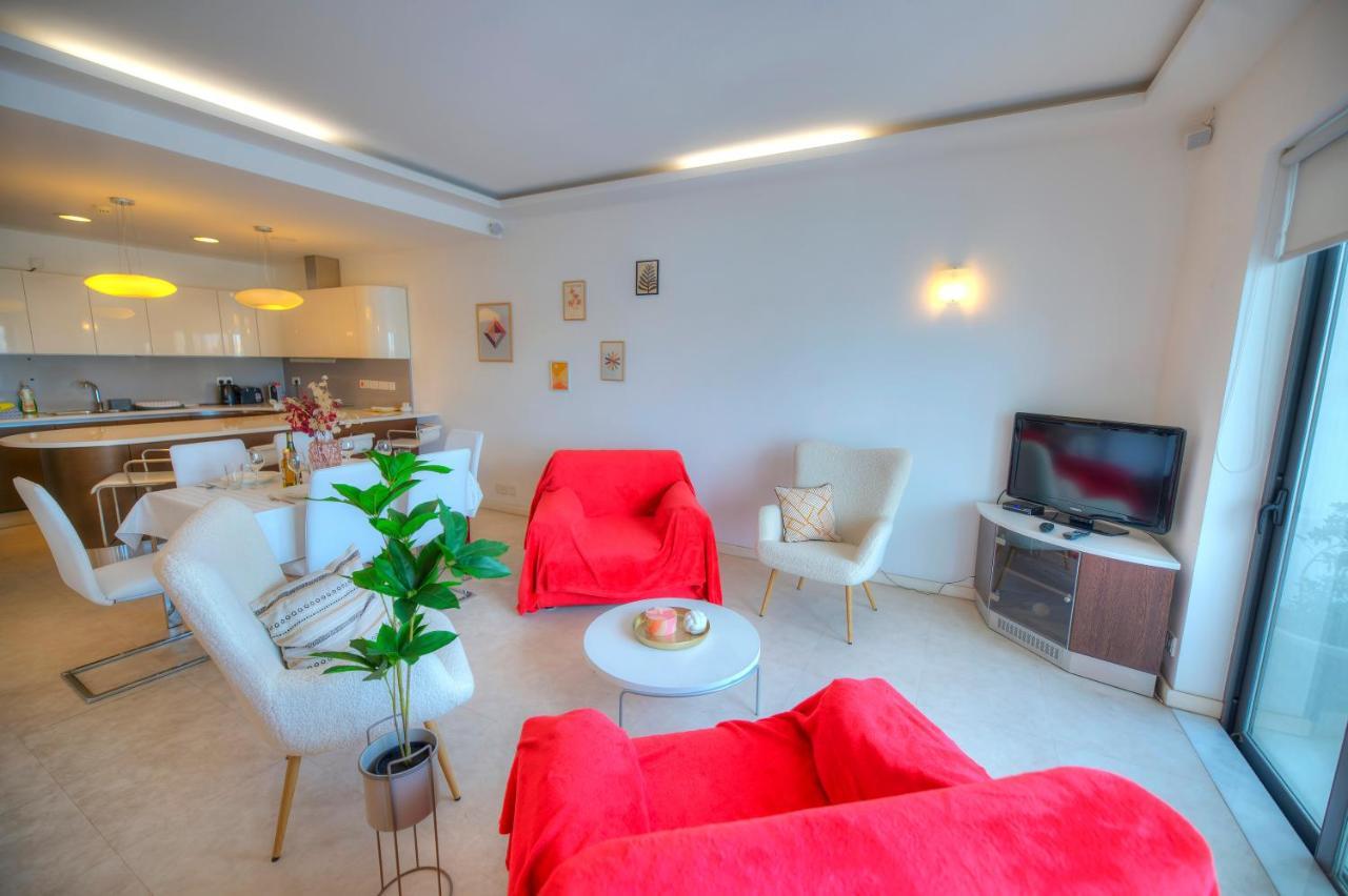 Spacious 3Bedrooms With Spectacular Views Goslm-6 Sliema Exterior foto